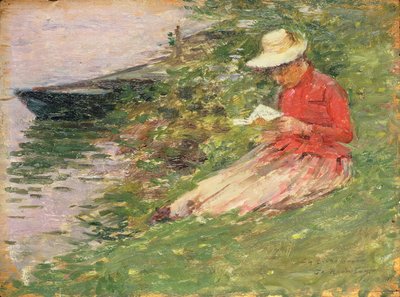 La Roche Guyon, 1891 de Theodore Robinson